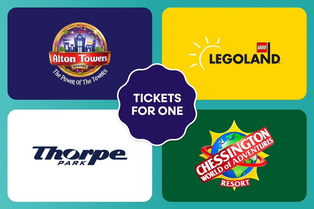 Merlin Thrilling Theme Park Tickets for One - Special Offer