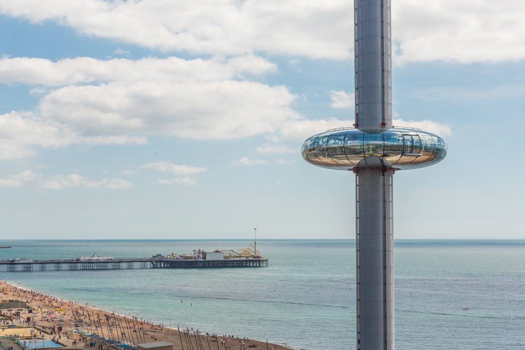 Brighton i360 Experience with a Two Course Meal for Two at Drift