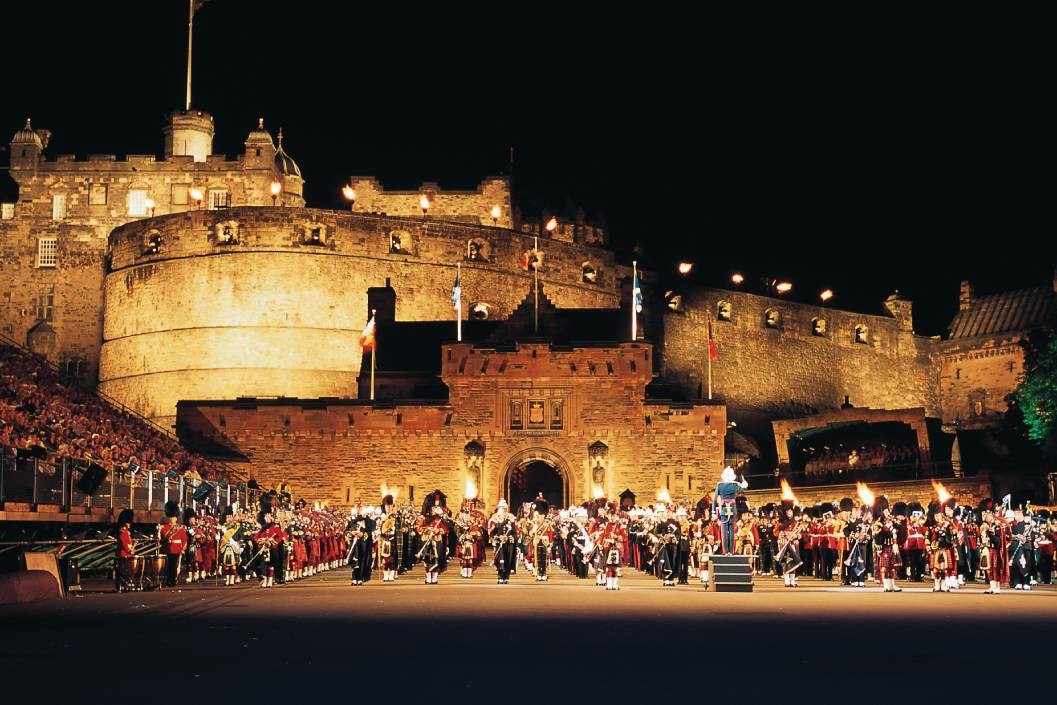 Edinburgh Castle Entry and Three Course Meal with Prosecco for Two at Rabble