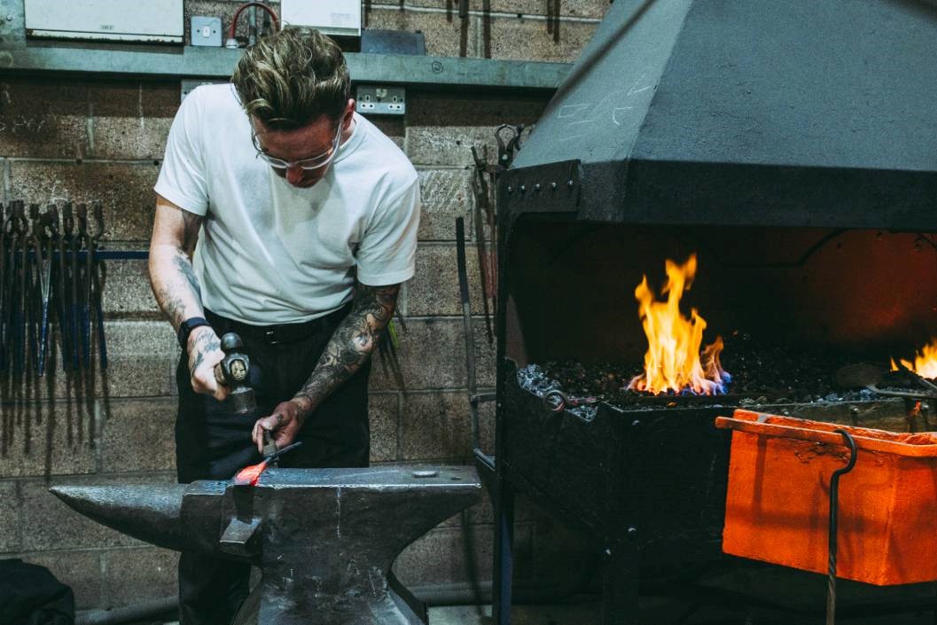 Knife Making and Handling Experience for One at Oldfield Forge