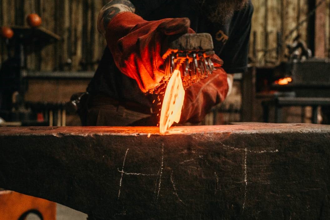 Axe Making and Throwing Experience for One at Oldfield Forge