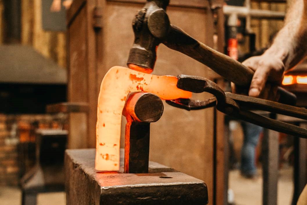 Pizza Axe Making Experience for One at Oldfield Forge