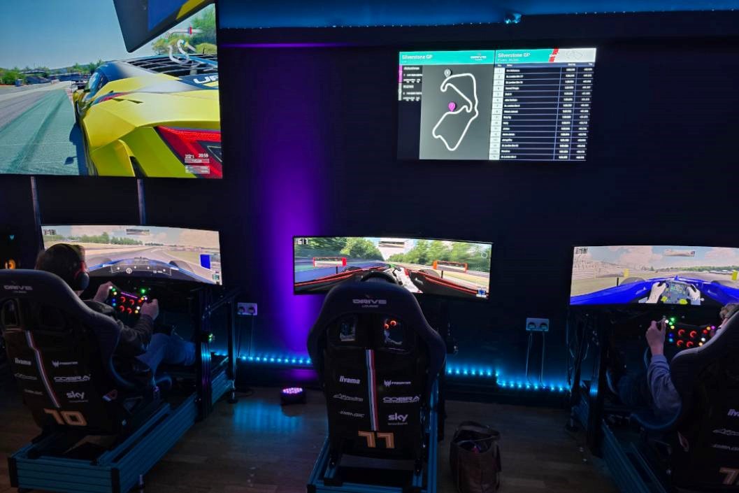 SIM Racing Session for Two at Drive Lounge