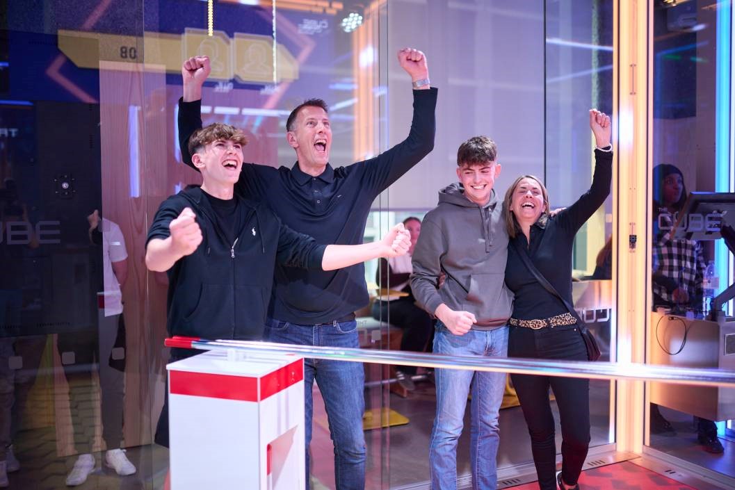 Two Adult Anytime Tickets with Prosecco and Party Platter at THE CUBE in Manchester