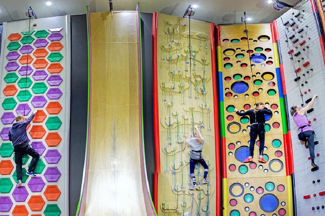 Indoor Climbing Family Entry for Two Adults and Two Children to RockReef Bournemouth
