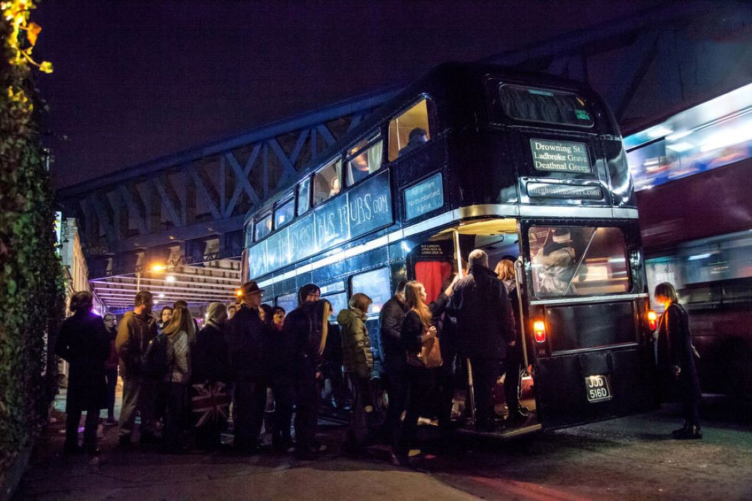 Dark Edinburgh Ghost Bus Tour For Two Adults And Two Children
