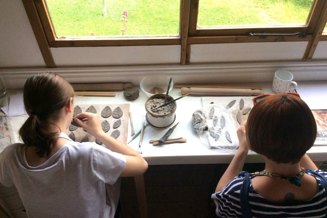 Red Private Ceramics Workshop For Two At Katherine Fortnum Ceramics