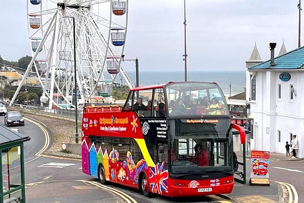 Golden One Day Family Bus Pass For City Sightseeing Bournemouth