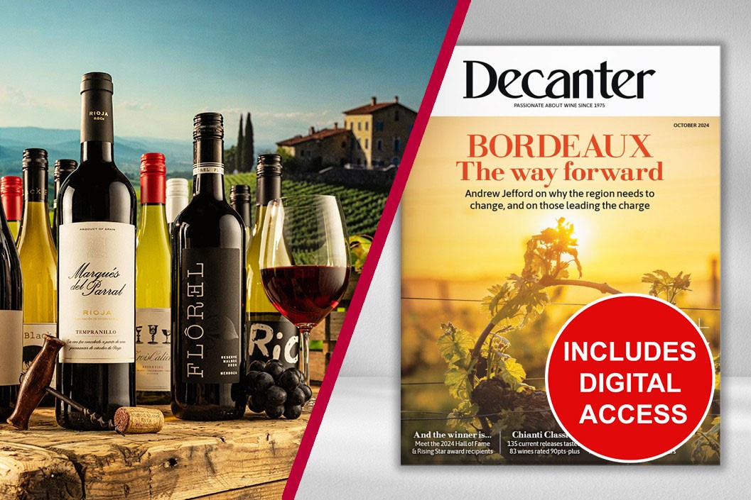Red/White 12 Month Virgin Wine Cellar Restock And Decanter Magazine Subscription