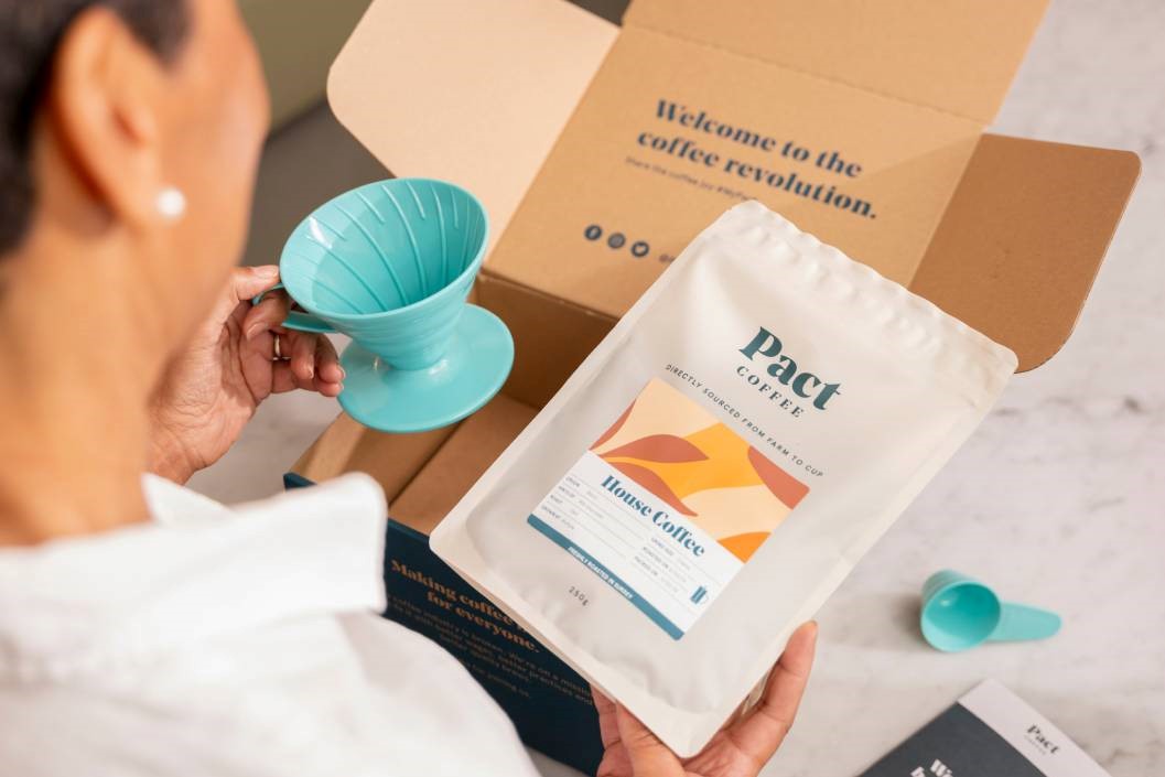 12 Month Coffee Subscription at Pact Coffee