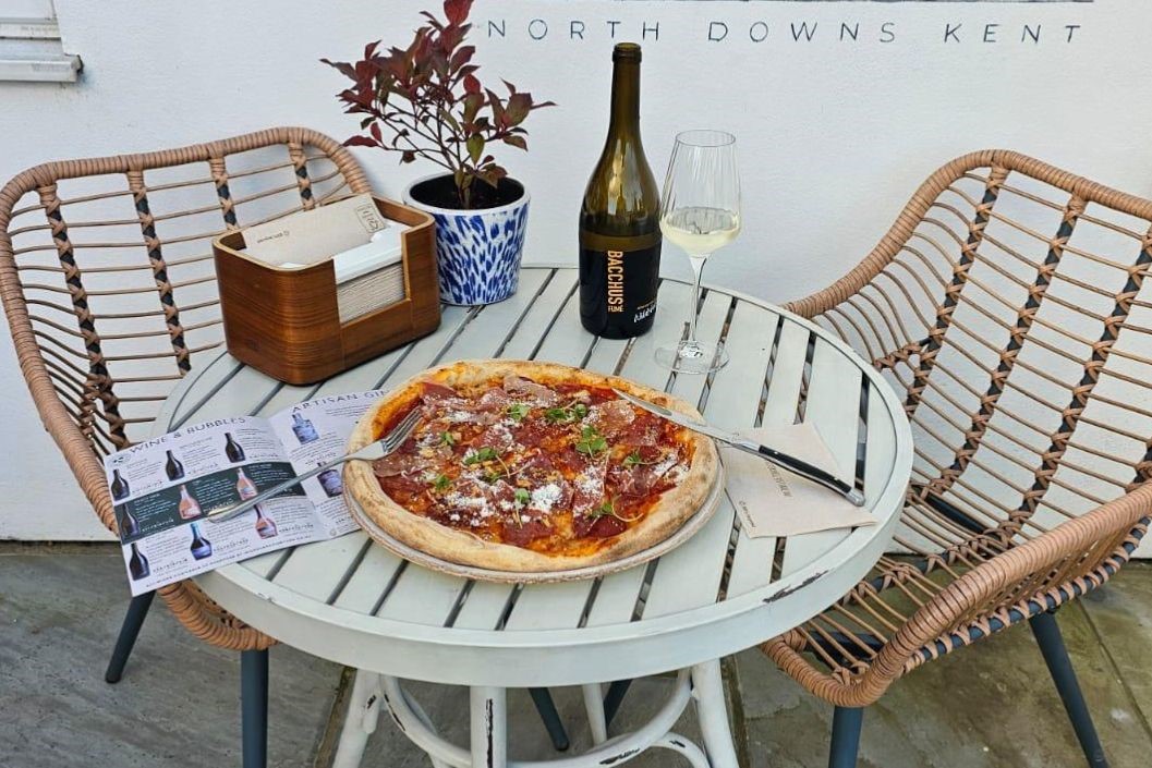 Pizza and Wine Flight for Two at Wildshark Vineyard