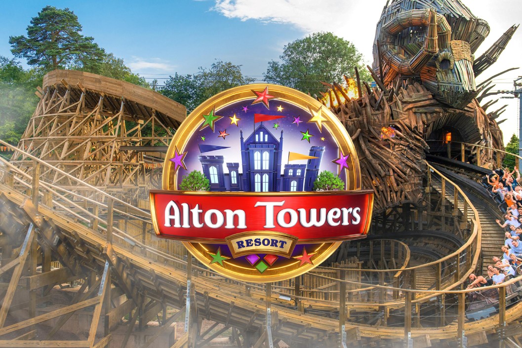 Alton Towers Resort Entry Tickets for Three