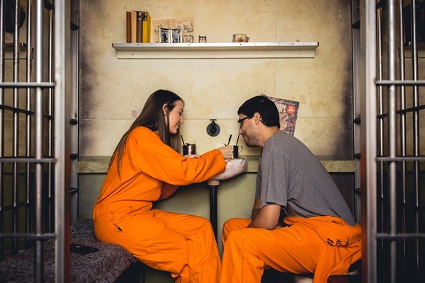 Image of Theatrical Cocktail Experience for Two at Alcotraz Prison Cocktail Bar