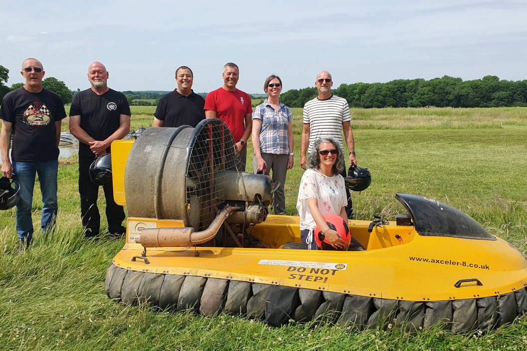 One Hour Hovercraft Flying Experience for One