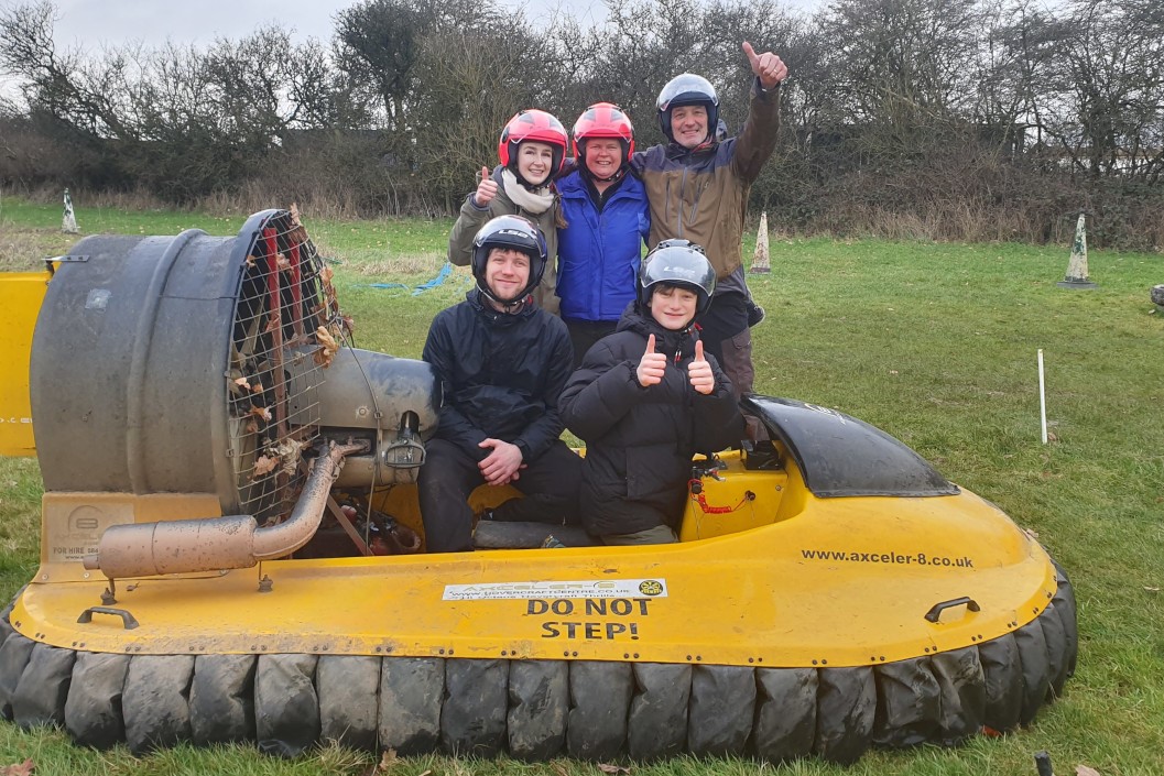 60 Minute One to One Hovercraft Thrill