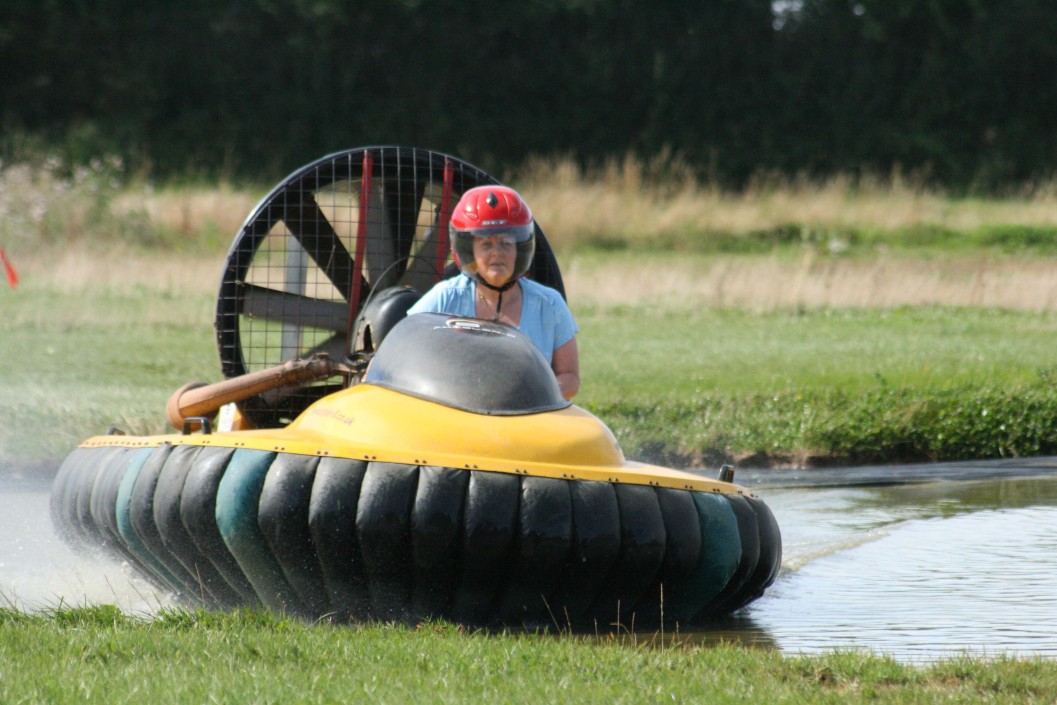 One to One Hovercraft Flying