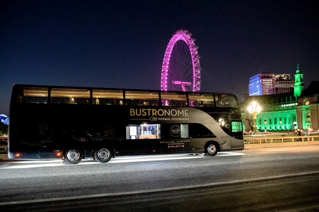 Afternoon Tea for Two Aboard a Bustronome Gourmet Bus Tour in London