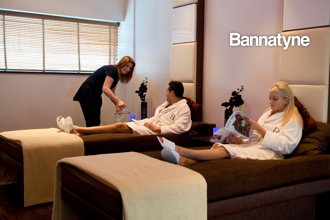 Bannatyne Twilight Spa Day with a 25 Minute Treatment and Prosecco for Two