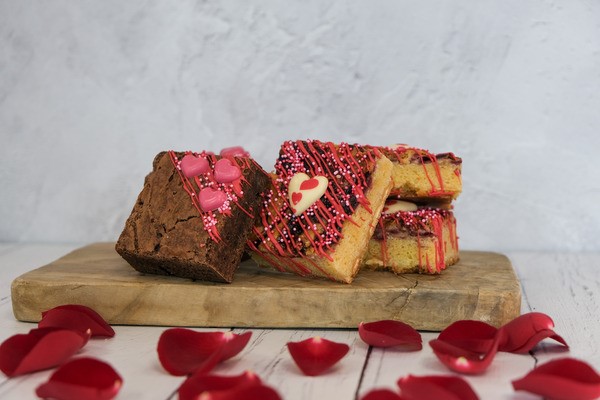 Piglet's Pantry Valentine's Brownie Box for Two