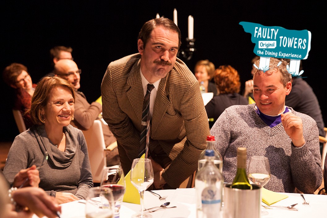 Faulty Towers The Dining Experience for Three - Off Peak Special Offer