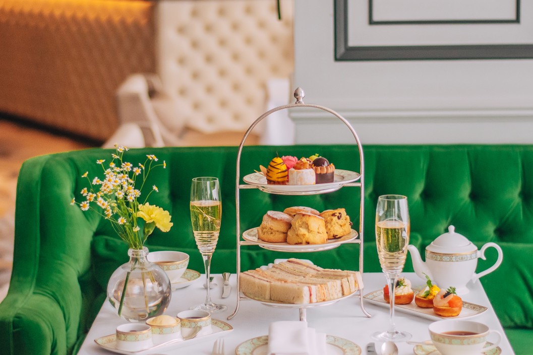 Cream Afternoon Tea For Two At Grosvenor House