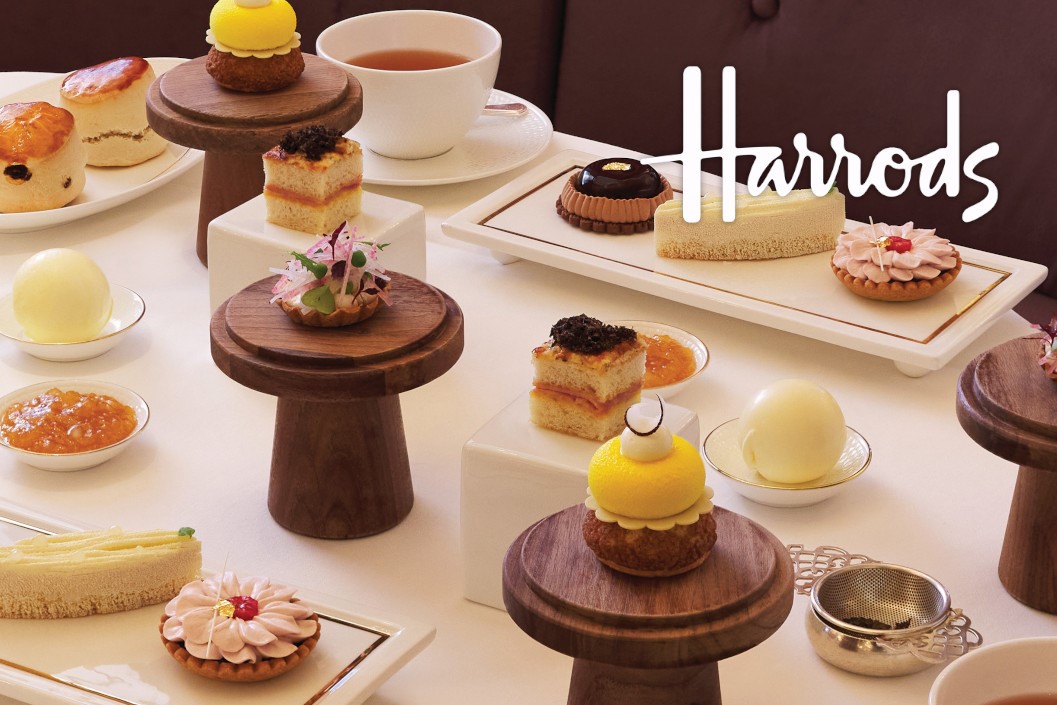 Traditional Afternoon Tea for Two Adults and Two Children at The Georgian at Harrods