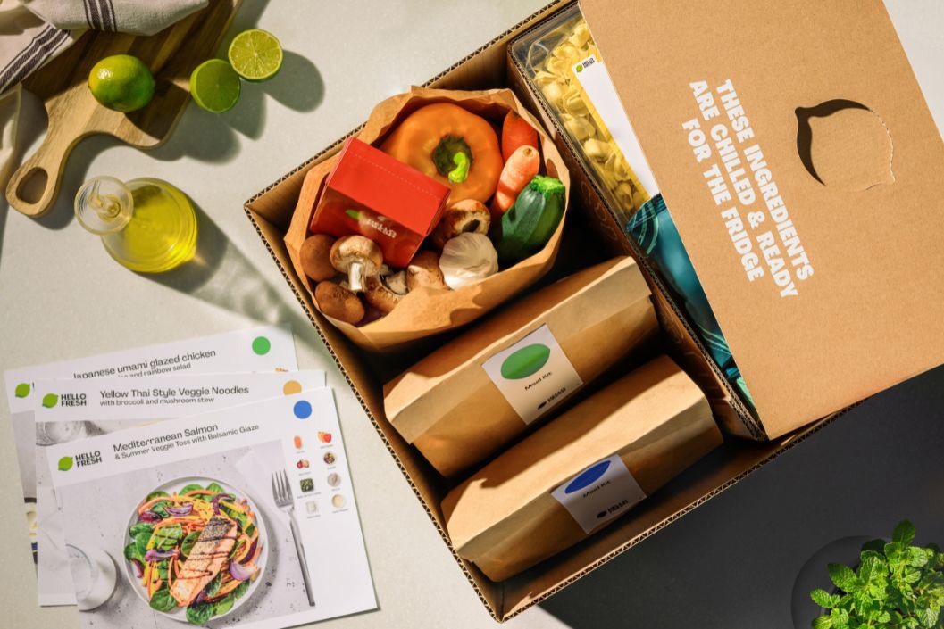 HelloFresh Two Week Meal Kit with Four Meals for Two People
