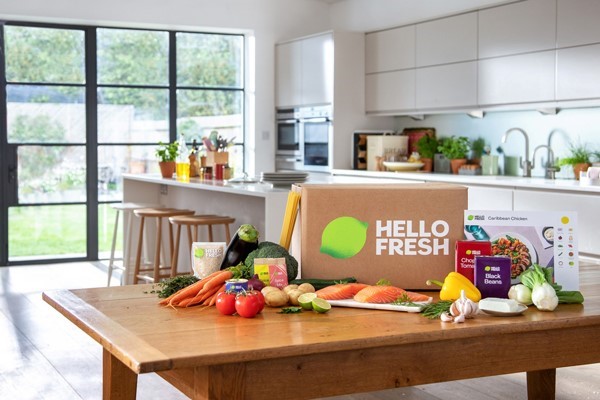 Image of HelloFresh Two Week Meal Kit with Three Meals for Two People