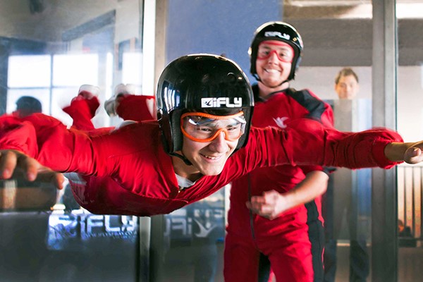 O2 iFLY Indoor Skydiving and Virtual Reality Flight