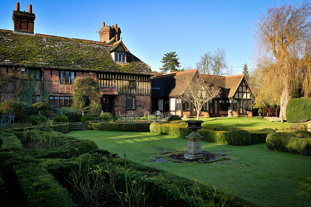 Luxury Overnight Escape with Dinner for Two at Langshott Manor
