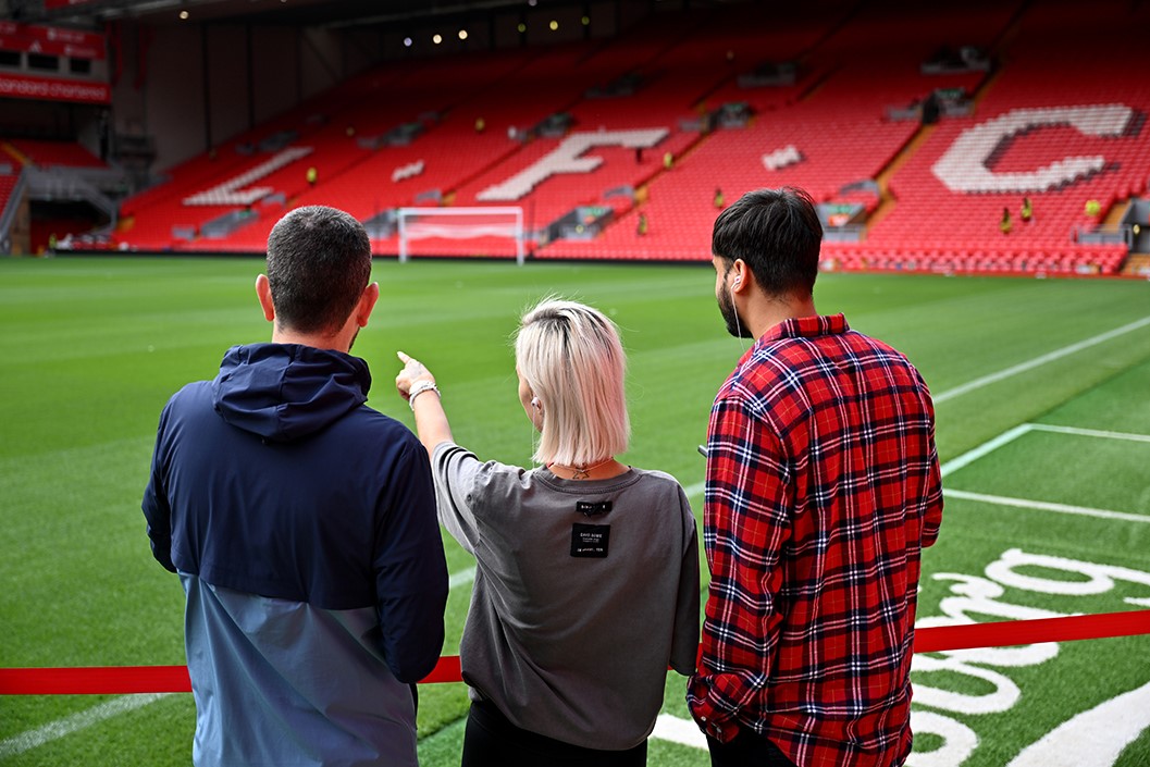 Liverpool FC Anfield Stadium Tour and Legends Q and A for One Adult and One Child