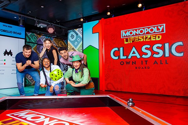 Monopoly Lifesized Choice of All Boards Immersive Experience for Two - Peak