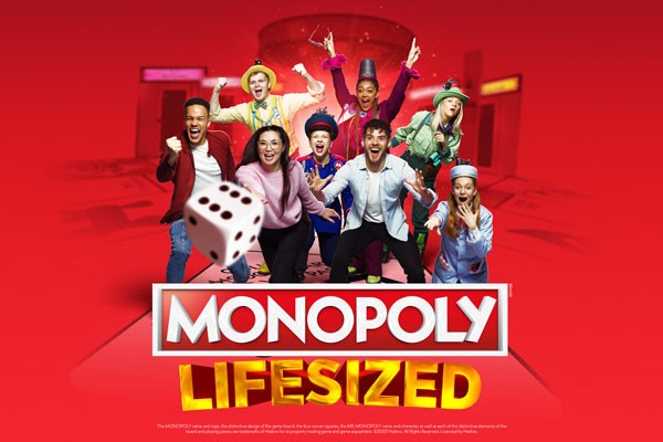 Monopoly Lifesized Choice of All Boards Immersive Experience for Two - Off Peak