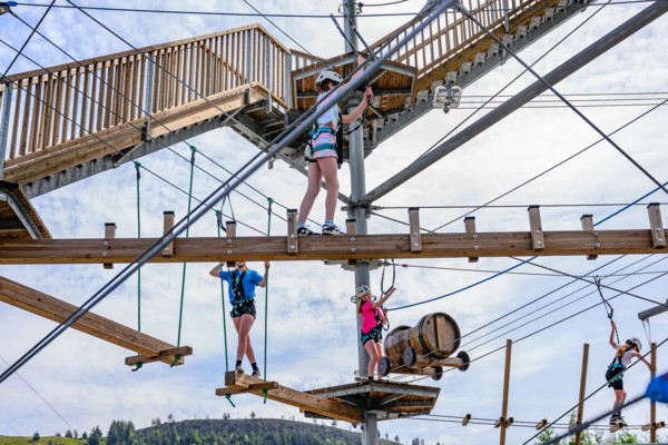 Zip World Tower Climber for Two Children