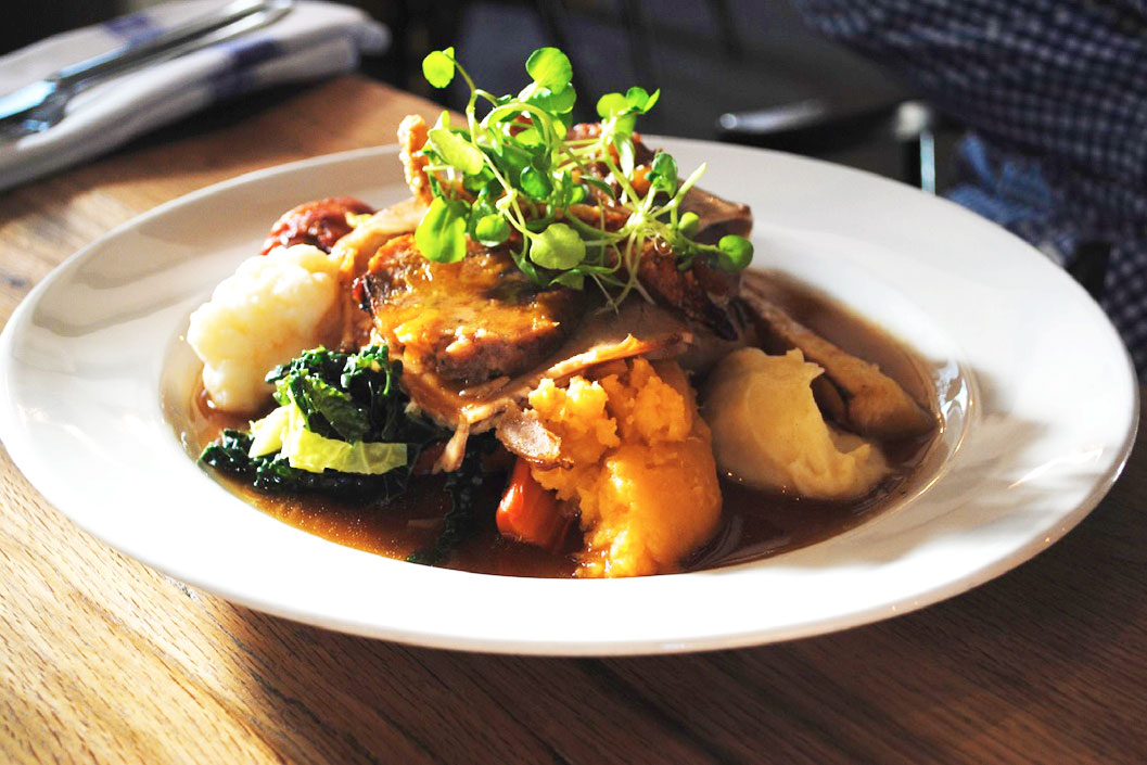 Three Course Meal for Two with a Bottle of Wine at The Last Inn