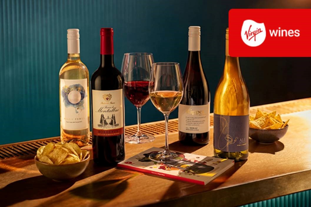 Red/White Three Month Wine Discovery Subscription With Virgin Wines - 4 Bottles Per Month