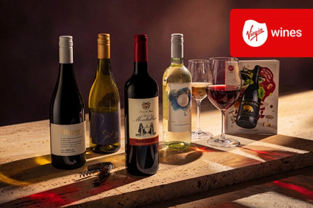 Red/White Six Month Wine Discovery Subscription With Virgin Wines - 4 Bottles Per Month