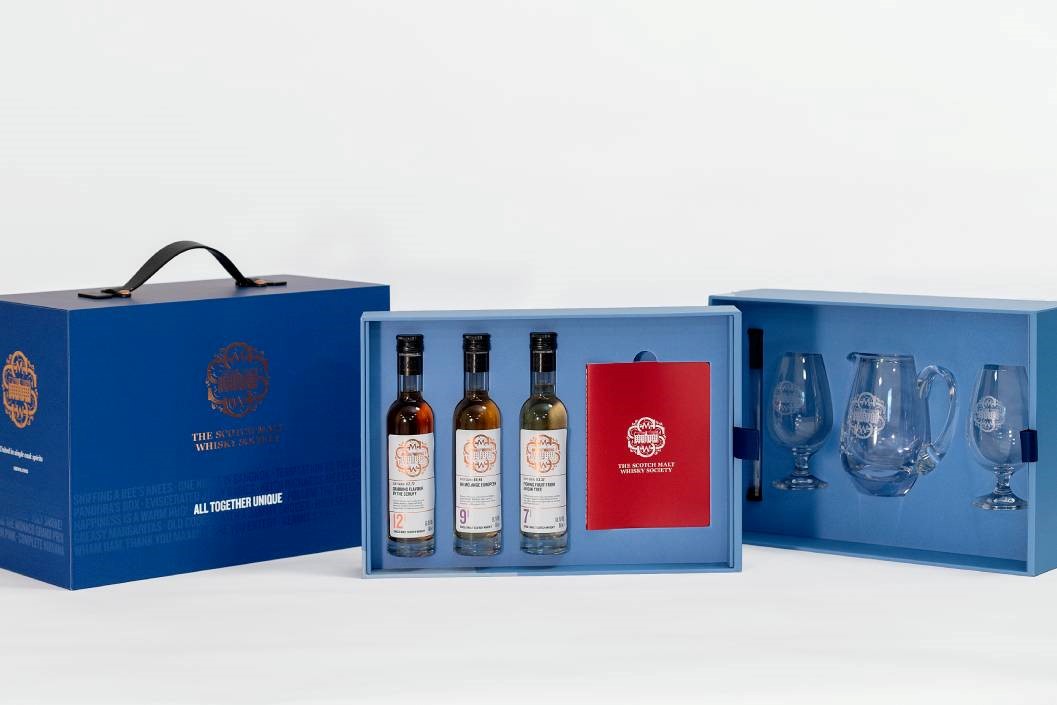 Scotch Malt Whisky Society Tasting Kit with 12 Month Membership