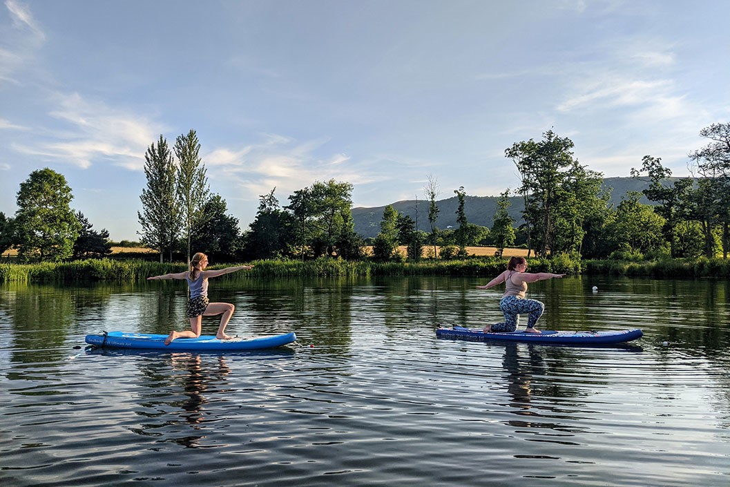 Image of 90-minutes Stand Up Paddle Boarding Yoga for Two