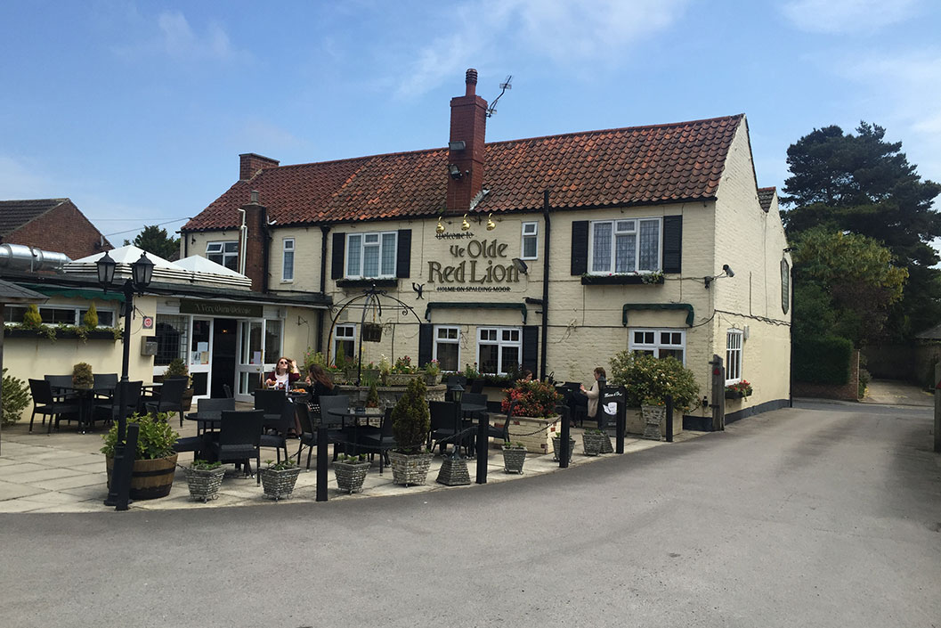 Red Afternoon Tea For Two At Ye Olde Lion