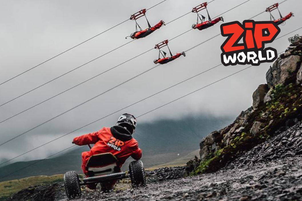 Dark Quarry Karts Experience For Four At Zip World