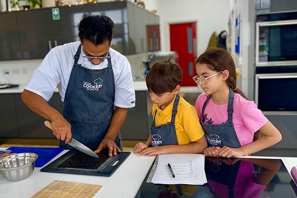 Parent and Child Class for Two at Leeds Cookery School