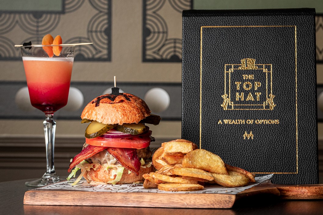 Bottomless Brunch for Two at The Top Hat Restaurant and Bar