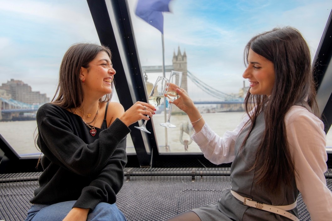 Two Course Lunch Cruise on the Thames for Two - Week Round