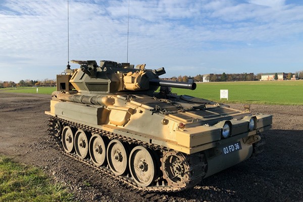 Scorpion Tank Firing Experience for One with SWB Motorsport