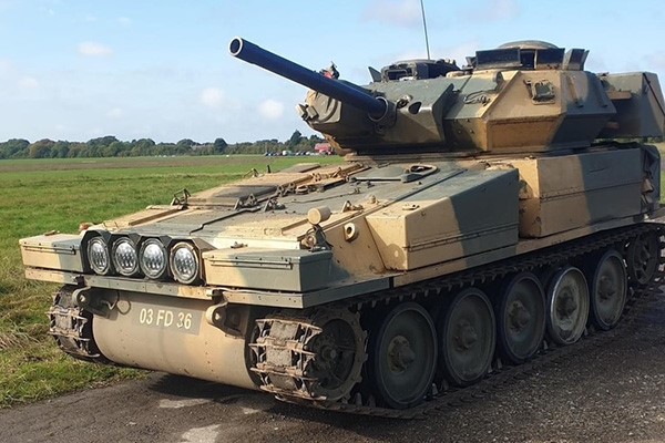 Scorpion Tank Firing Experience for Two with SWB Motorsport