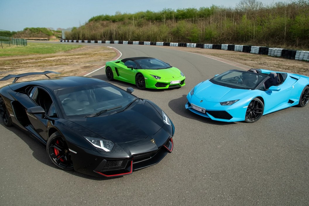 Weekday Ultimate Three Car Lamborghini Driving Blast for One