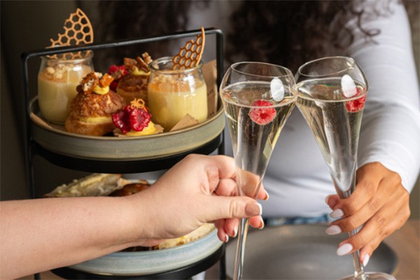 Veuve Clicquot Afternoon Tea for Two in The Reach at Piccadilly