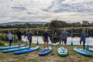 90-minute Stand Up Paddleboarding Lesson for Two Image 2