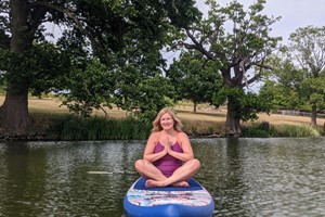 90-minutes Stand Up Paddle Boarding Yoga for Two Image 5